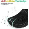 imageJOINFREE Toddler Boys Girls Sneaker Slip On Shoes Kids Lightweight Breathable Walking ShoesBlack Pure