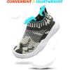 imageJOINFREE Toddler Boys Girls Sneaker Slip On Shoes Kids Lightweight Breathable Walking ShoesCamo Green