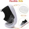 imageJOINFREE Toddler Boys Girls Sneaker Slip On Shoes Kids Lightweight Breathable Walking ShoesCamo Whiteblack