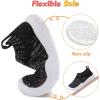 imageJOINFREE Toddler Boys Girls Sneaker Slip On Shoes Kids Lightweight Breathable Walking ShoesDark Grey