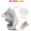 imageJOINFREE Toddler Boys Girls Sneaker Slip On Shoes Kids Lightweight Breathable Walking ShoesGrey