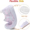 imageJOINFREE Toddler Boys Girls Sneaker Slip On Shoes Kids Lightweight Breathable Walking ShoesPjwhitepink