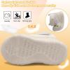 imageJOINFREE Toddler Boys Girls Winter Boots Kids Outdoor Warm Booties NonSlip Walking Shoes Ankle Boots Lightweight House Indoor SlippersBeige