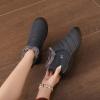 imageJOINFREE Winter Snow Boots for Women Men AntiSkid House Shoes Ankle Boots Indoor OutdoorBlue