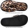 imageJOINFREE Womens Bedroom Slippers Comfort Four Season Classy Indoor Spa Slide ShoesABare Leopard