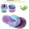 imageJOINFREE Womens Bedroom Slippers Comfort Four Season Classy Indoor Spa Slide ShoesAColorful