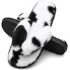 imageJOINFREE Womens Bedroom Slippers Comfort Four Season Classy Indoor Spa Slide ShoesADot White