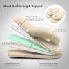 imageJOINFREE Womens Bedroom Slippers Comfort Four Season Classy Indoor Spa Slide ShoesALight Cream