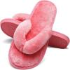 imageJOINFREE Womens Bedroom Slippers Comfort Four Season Classy Indoor Spa Slide ShoesAPink