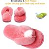 imageJOINFREE Womens Bedroom Slippers Comfort Four Season Classy Indoor Spa Slide ShoesAPink
