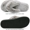imageJOINFREE Womens Bedroom Slippers Comfort Four Season Classy Indoor Spa Slide ShoesATip Coffee