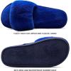 imageJOINFREE Womens Bedroom Slippers Comfort Four Season Classy Indoor Spa Slide ShoesBRoyalblue