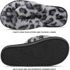imageJOINFREE Womens Bedroom Slippers Comfort Four Season Classy Indoor Spa Slide ShoesBlue Leopard