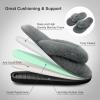 imageJOINFREE Womens Bedroom Slippers Comfort Four Season Classy Indoor Spa Slide ShoesDark Grey