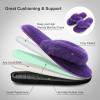 imageJOINFREE Womens Bedroom Slippers Comfort Four Season Classy Indoor Spa Slide ShoesDarkpurple