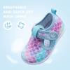 imageJOINFREE Baby Toddler Water Shoes Boys Girls Sandals Barefoot Kids Breathable Sneakers Shoes for Walking RunningAbstract Colorful