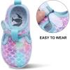 imageJOINFREE Baby Toddler Water Shoes Boys Girls Sandals Barefoot Kids Breathable Sneakers Shoes for Walking RunningAbstract Colorful