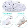 imageJOINFREE Baby Toddler Water Shoes Boys Girls Sandals Barefoot Kids Breathable Sneakers Shoes for Walking RunningBare White