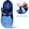 imageJOINFREE Baby Toddler Water Shoes Boys Girls Sandals Barefoot Kids Breathable Sneakers Shoes for Walking RunningBlue Shark