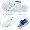 imageJOINFREE Baby Toddler Water Shoes Boys Girls Sandals Barefoot Kids Breathable Sneakers Shoes for Walking RunningBlue Shark