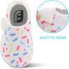 imageJOINFREE Baby Toddler Water Shoes Boys Girls Sandals Barefoot Kids Breathable Sneakers Shoes for Walking RunningColor Stripe