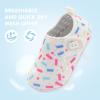 imageJOINFREE Baby Toddler Water Shoes Boys Girls Sandals Barefoot Kids Breathable Sneakers Shoes for Walking RunningColor Stripe