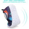 imageJOINFREE Baby Toddler Water Shoes Boys Girls Sandals Barefoot Kids Breathable Sneakers Shoes for Walking RunningDark Dinosaur