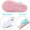 imageJOINFREE Baby Toddler Water Shoes Boys Girls Sandals Barefoot Kids Breathable Sneakers Shoes for Walking RunningGreen Pink