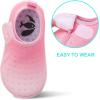 imageJOINFREE Baby Toddler Water Shoes Boys Girls Sandals Barefoot Kids Breathable Sneakers Shoes for Walking RunningLight Pink