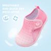 imageJOINFREE Baby Toddler Water Shoes Boys Girls Sandals Barefoot Kids Breathable Sneakers Shoes for Walking RunningLight Pink