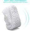 imageJOINFREE Baby Toddler Water Shoes Boys Girls Sandals Barefoot Kids Breathable Sneakers Shoes for Walking RunningMesh All White