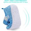 imageJOINFREE Baby Toddler Water Shoes Boys Girls Sandals Barefoot Kids Breathable Sneakers Shoes for Walking RunningMesh Blue