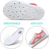 imageJOINFREE Baby Toddler Water Shoes Boys Girls Sandals Barefoot Kids Breathable Sneakers Shoes for Walking RunningMesh Colorful