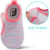 imageJOINFREE Baby Toddler Water Shoes Boys Girls Sandals Barefoot Kids Breathable Sneakers Shoes for Walking RunningMesh Colorpinkblue