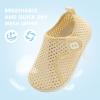 imageJOINFREE Baby Toddler Water Shoes Boys Girls Sandals Barefoot Kids Breathable Sneakers Shoes for Walking RunningMesh Khaki