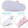 imageJOINFREE Baby Toddler Water Shoes Boys Girls Sandals Barefoot Kids Breathable Sneakers Shoes for Walking RunningMesh Light Pink