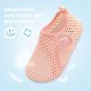 imageJOINFREE Baby Toddler Water Shoes Boys Girls Sandals Barefoot Kids Breathable Sneakers Shoes for Walking RunningMesh Lightorange