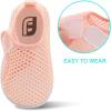 imageJOINFREE Baby Toddler Water Shoes Boys Girls Sandals Barefoot Kids Breathable Sneakers Shoes for Walking RunningMesh Lightorange