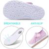 imageJOINFREE Baby Toddler Water Shoes Boys Girls Sandals Barefoot Kids Breathable Sneakers Shoes for Walking RunningMesh Purple