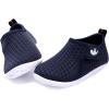 imageJOINFREE Baby Toddler Water Shoes Boys Girls Sandals Barefoot Kids Breathable Sneakers Shoes for Walking RunningNavy Blue