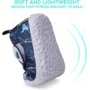 imageJOINFREE Baby Toddler Water Shoes Boys Girls Sandals Barefoot Kids Breathable Sneakers Shoes for Walking RunningNavyblue Shark