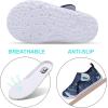 imageJOINFREE Baby Toddler Water Shoes Boys Girls Sandals Barefoot Kids Breathable Sneakers Shoes for Walking RunningNavyblue Shark