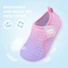 imageJOINFREE Baby Toddler Water Shoes Boys Girls Sandals Barefoot Kids Breathable Sneakers Shoes for Walking RunningPink Purple