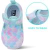 imageJOINFREE Baby Toddler Water Shoes Boys Girls Sandals Barefoot Kids Breathable Sneakers Shoes for Walking RunningPinkBlue Scale
