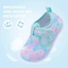imageJOINFREE Baby Toddler Water Shoes Boys Girls Sandals Barefoot Kids Breathable Sneakers Shoes for Walking RunningPinkBlue Scale