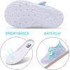 imageJOINFREE Baby Toddler Water Shoes Boys Girls Sandals Barefoot Kids Breathable Sneakers Shoes for Walking RunningPinkBlue Scale