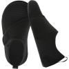 imageJOINFREE Kids Boys and Girls Swim Water Shoes Toddler Quick Dry Aqua Socks Barefoot Skin Shoes for Beach SportsAblack