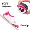 imageJOINFREE Kids Boys and Girls Swim Water Shoes Toddler Quick Dry Aqua Socks Barefoot Skin Shoes for Beach SportsAbstract Red Horse