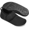 imageJOINFREE Kids Boys and Girls Swim Water Shoes Toddler Quick Dry Aqua Socks Barefoot Skin Shoes for Beach SportsBlack Stripe