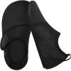 imageJOINFREE Kids Boys and Girls Swim Water Shoes Toddler Quick Dry Aqua Socks Barefoot Skin Shoes for Beach SportsBlack Stripe